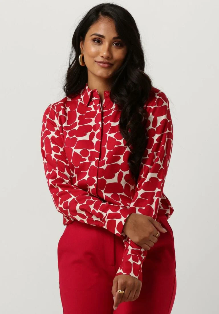 ANOTHER LABEL rode another label blouse dreiser graphic shirt