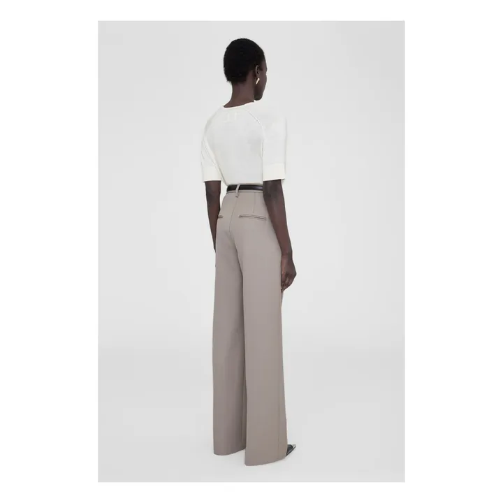 Anine Bing Pantalon Carrie Laine | Taupe