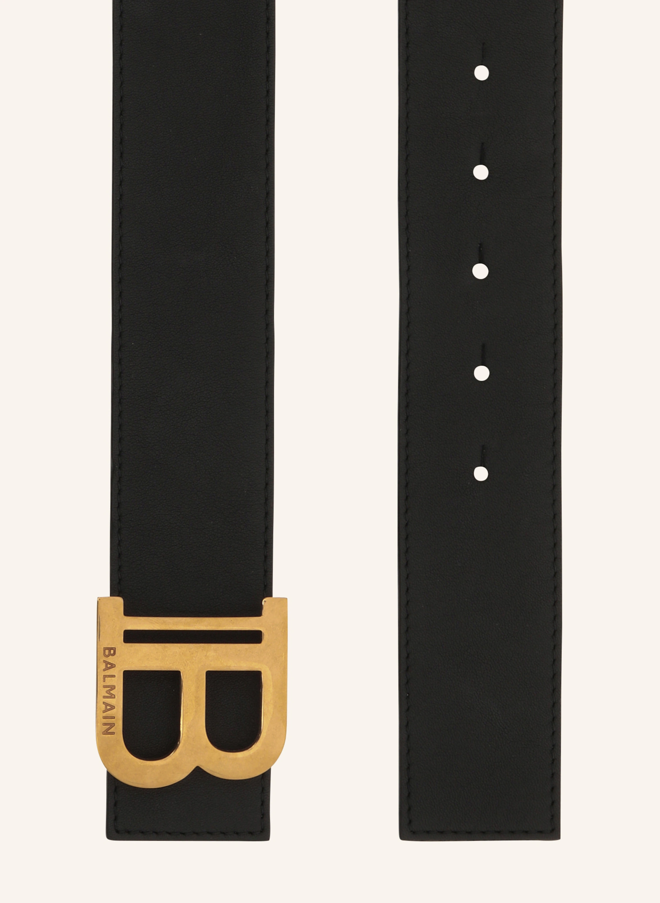 BALMAIN Gürtel B-Belt aus Leder