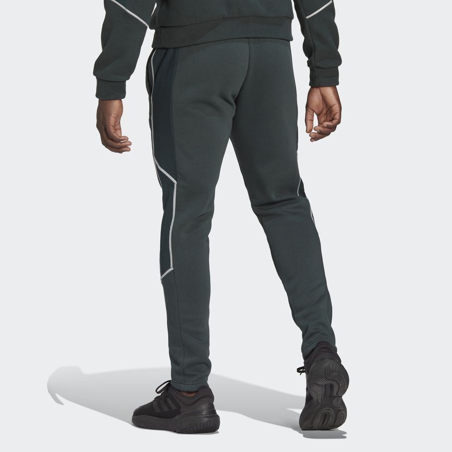 adidas Bas de Survêtement Fleece Essentials - Vert/Argent