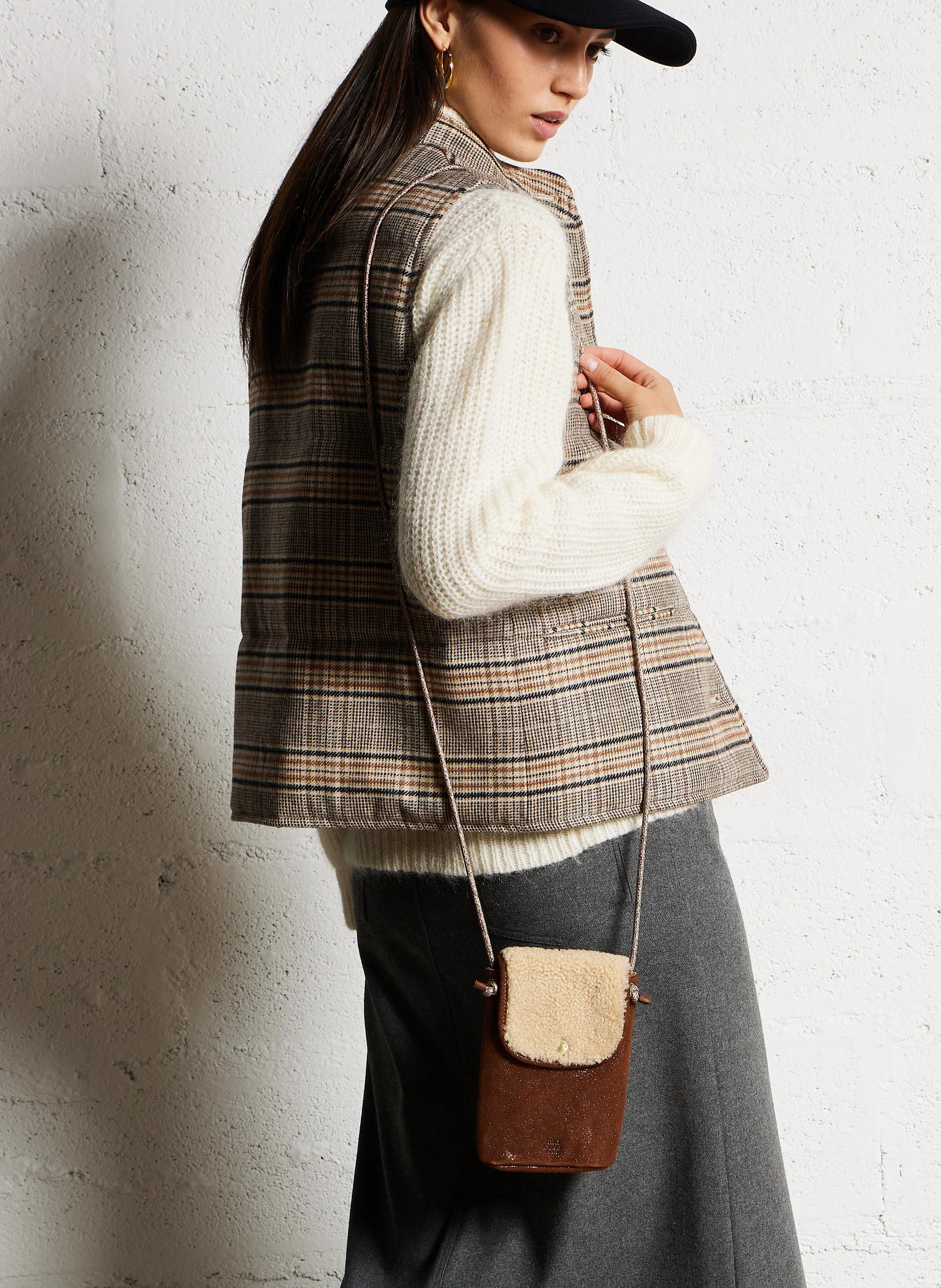 ROEL - Pochette pour smartphone en cuir | Multicolore