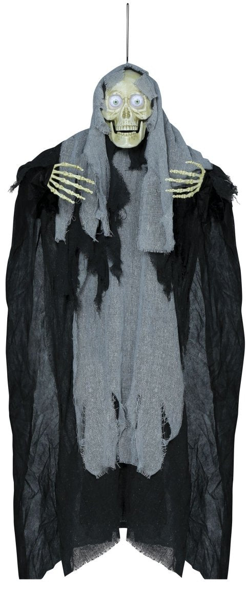 Halloween Pop Grijs Skelet 1,2m