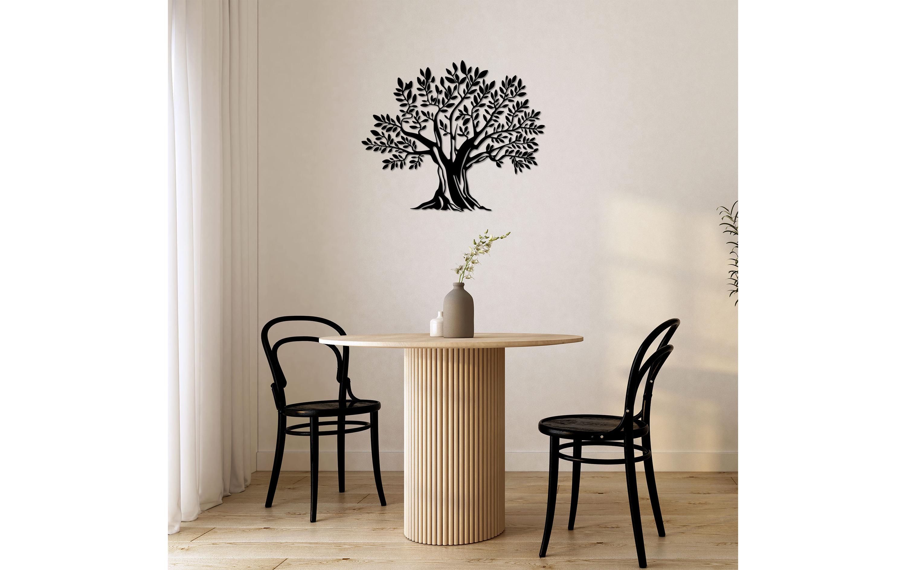 Wanddekoration Monumental Tree 70 x 58 cmMetall-Wand-Accessoire