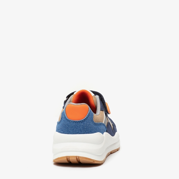 Blue Box jongens sneakers met blauw/oranje details