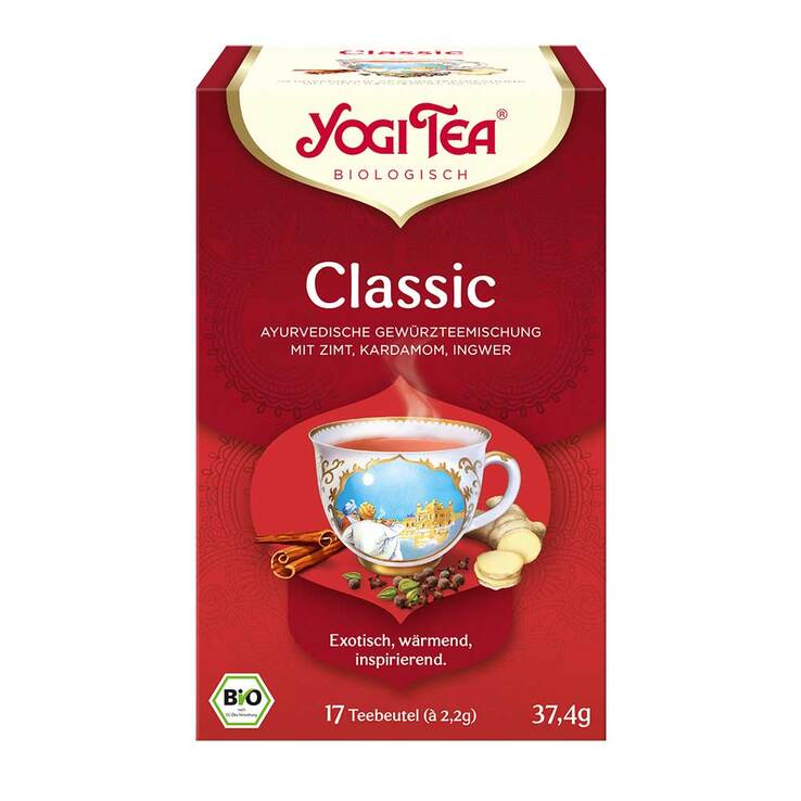 Yogi Tea Classic Bio, 17X2.2 g
