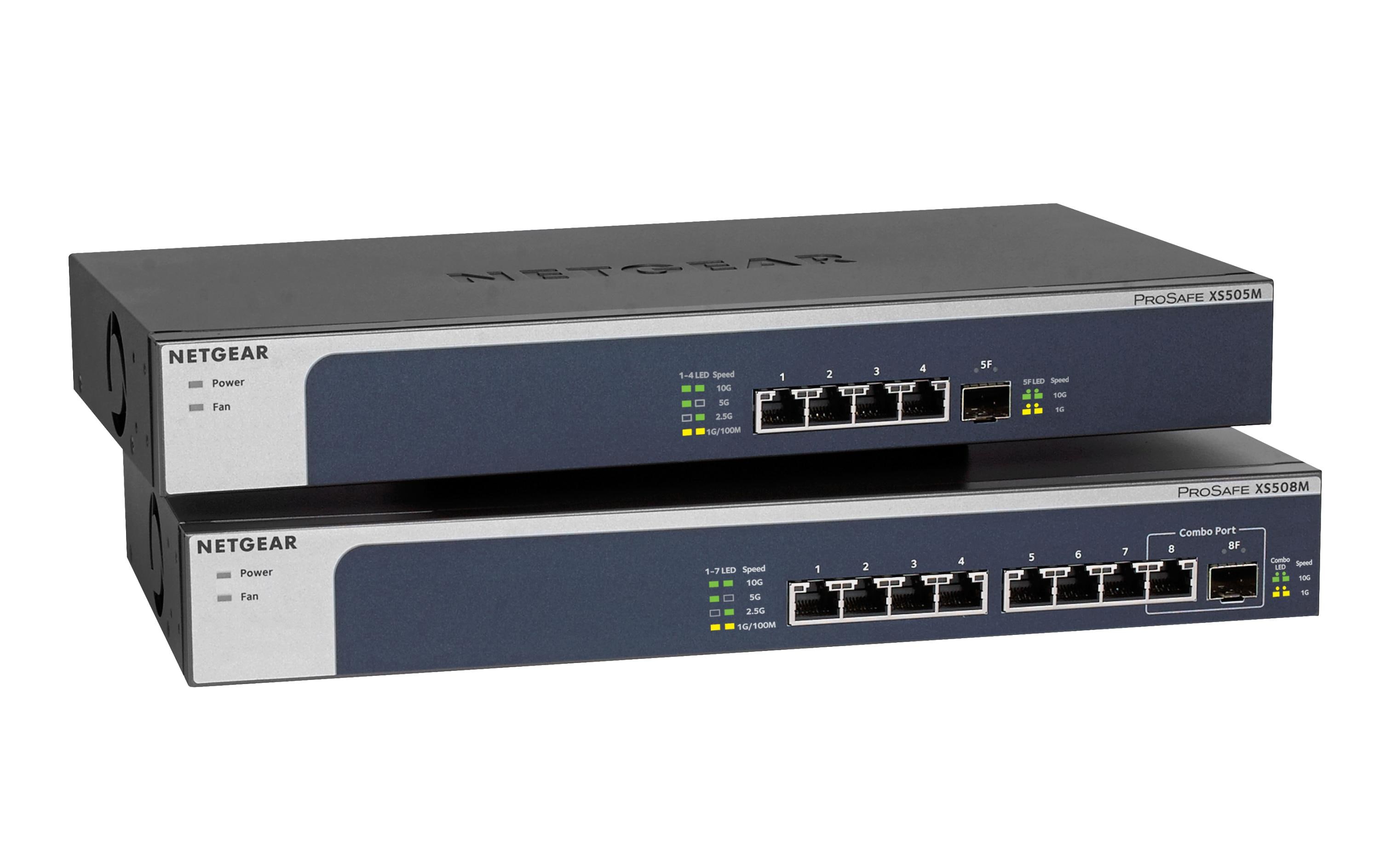 Switch XS505M 5 Port<br>Unmanaged Multi-Gigabit Ethernet Switch
