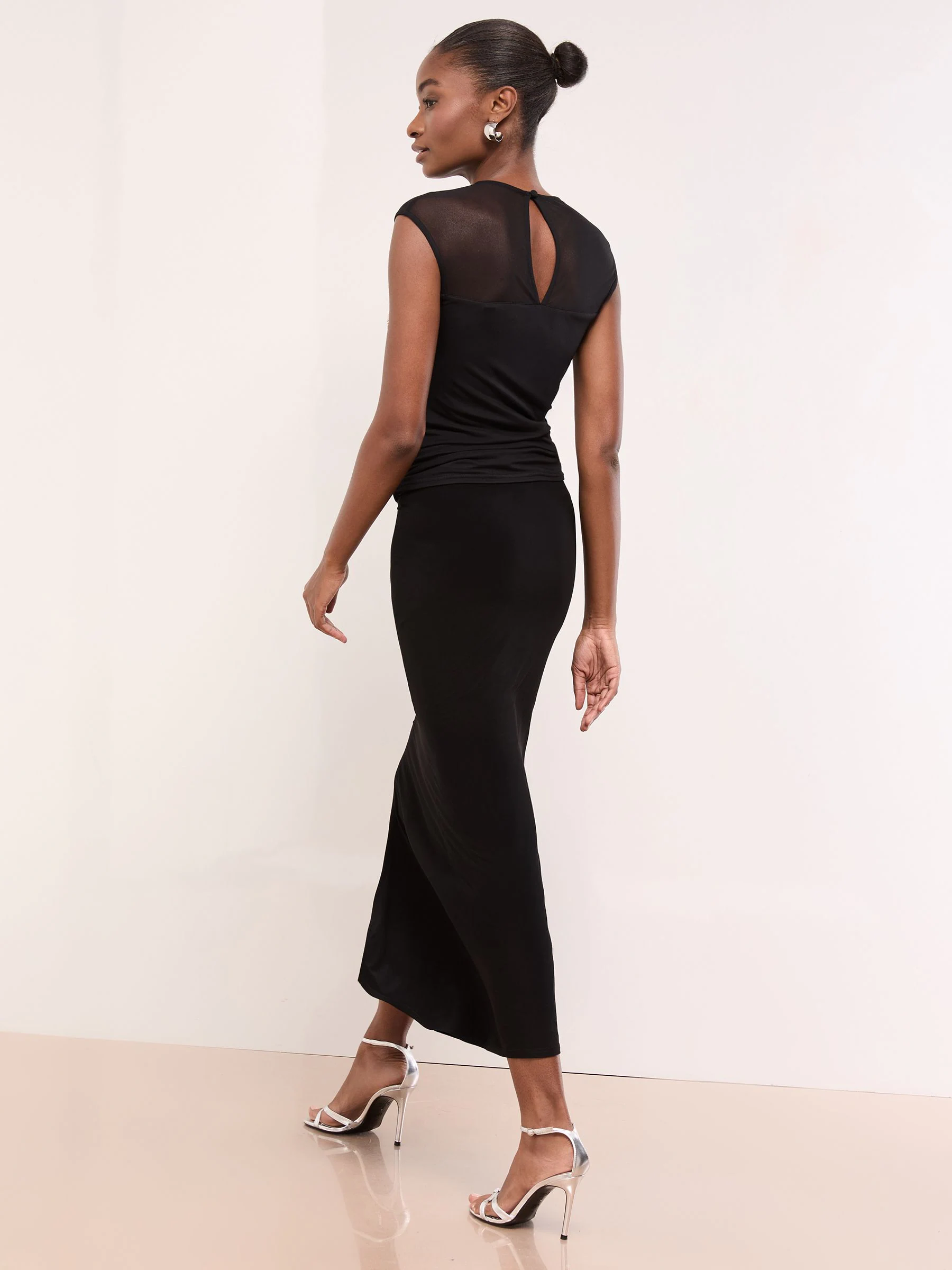 Lipsy Slinky Midi Skirt