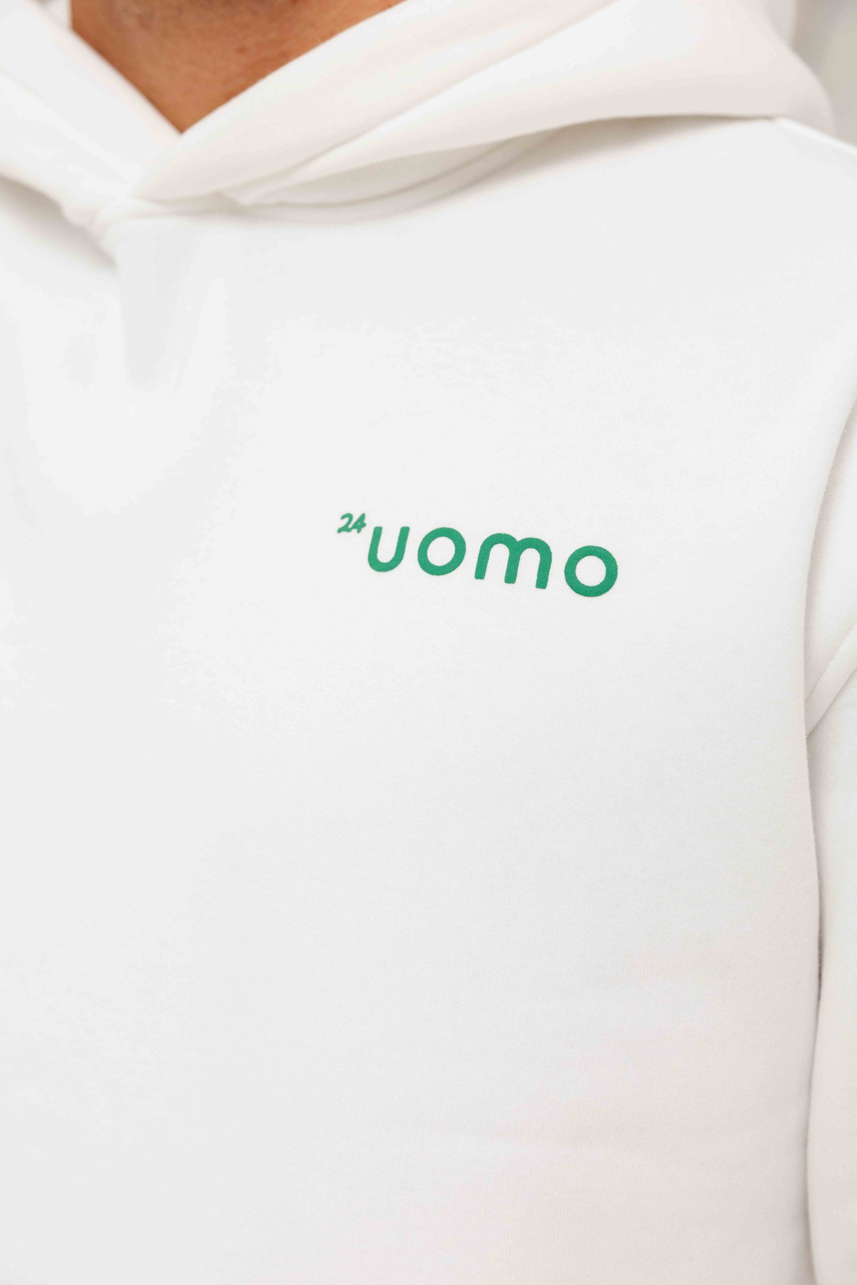 24 Uomo Artwork Hoodie Heren Off-White