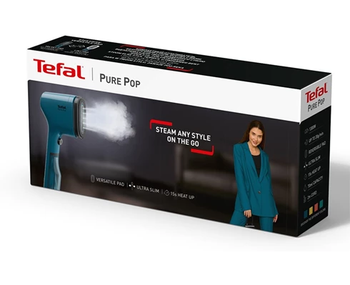 Tefal Pure Pop Garment Steamer Blue