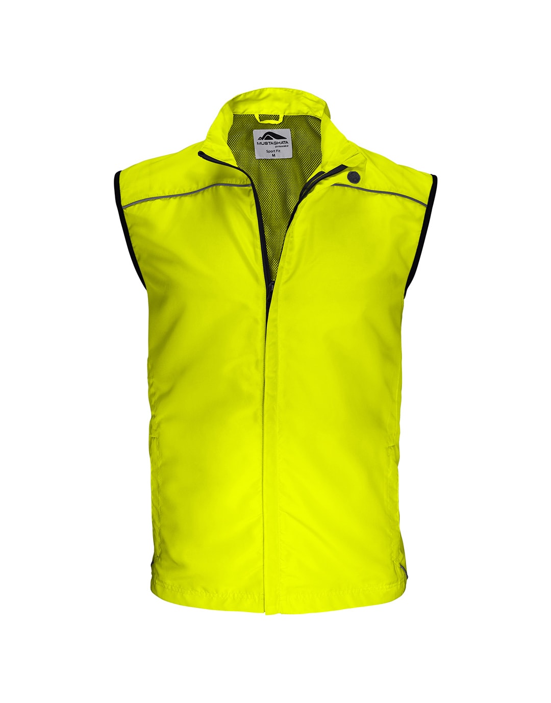 Mustaghata DYNAMIX - Gilet Coupe-Vent Respirant Unisexe pour Course