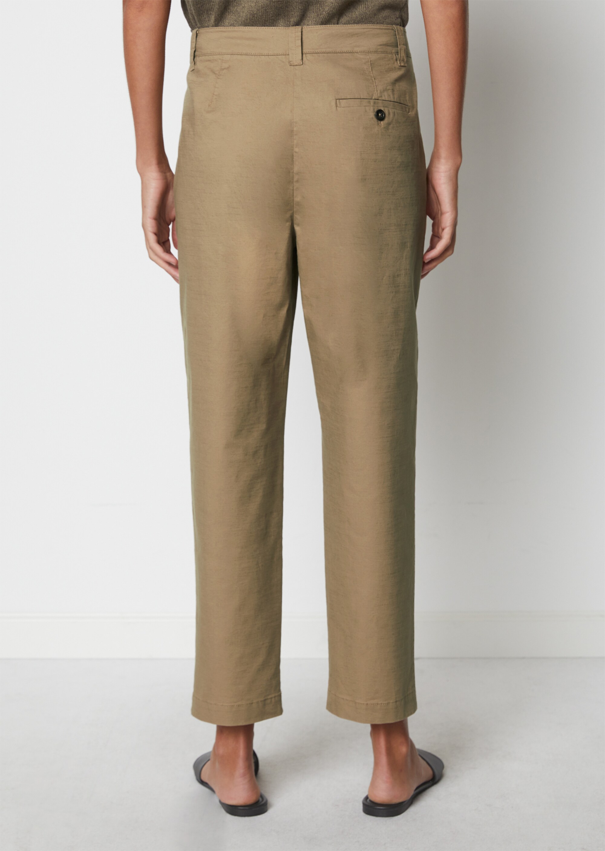Chino Modell RIMKA taperedaus Organic-Cotton-Hanf-Mix