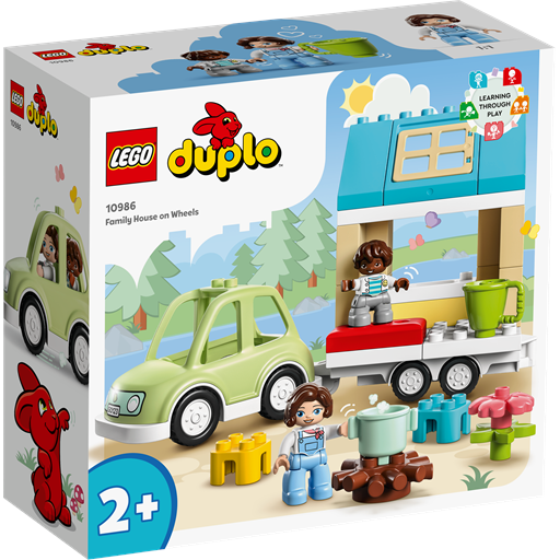 LEGO Duplo Familiehus På Hjul - 10986