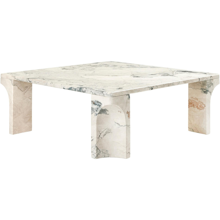 Gubi Doric salontafel 80x80 electric grey