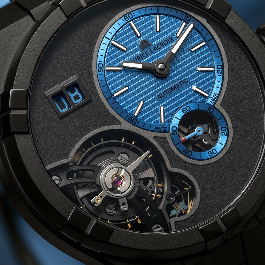 Maurice Lacroix Aikon Master Grand Date Technicolour Blue Limited Edition