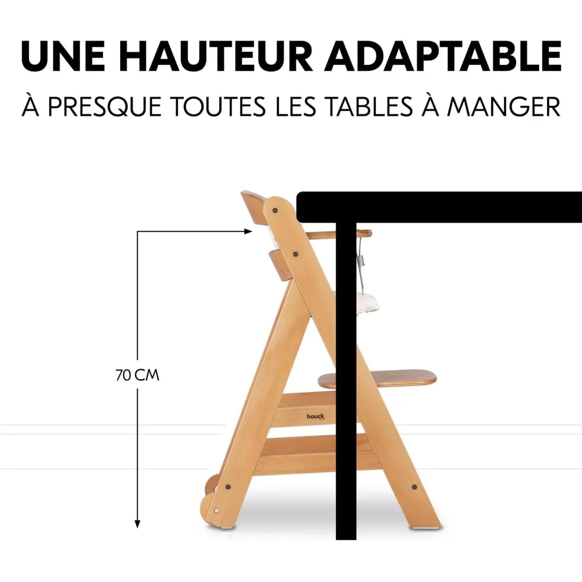 Hauck Chaise haute Beta+ Natural