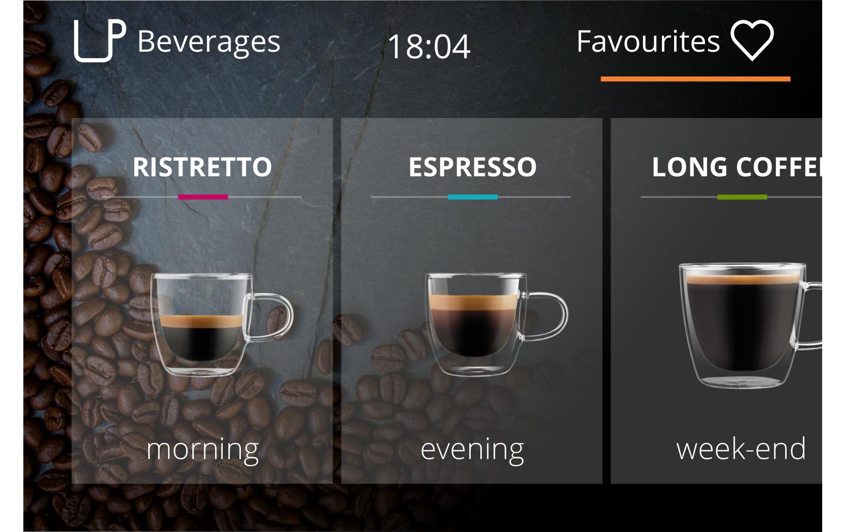 Portionskaffeemaschine Intuition Preference EA8738 Schwarz<br>Kaffeeautomat