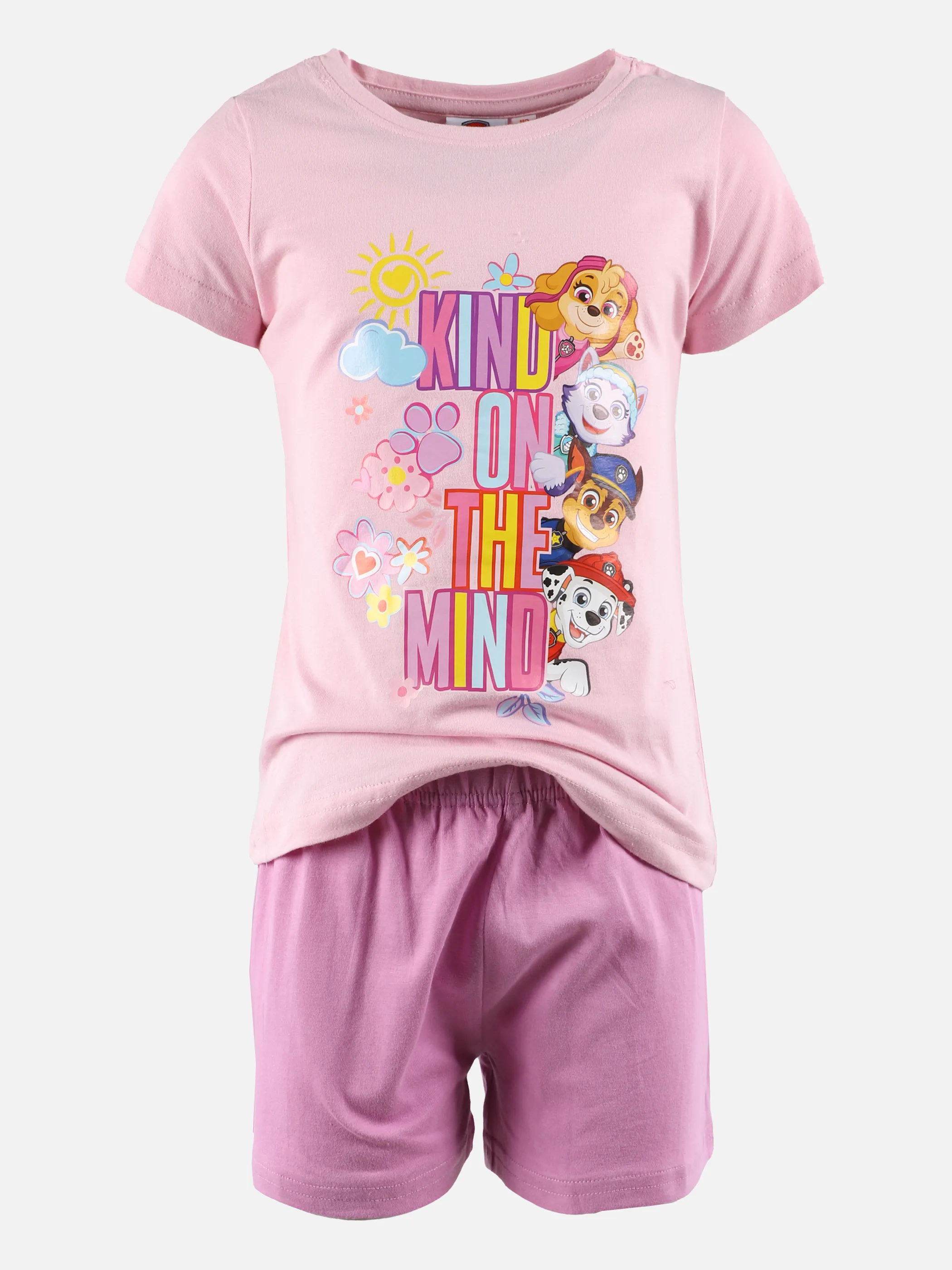 Mädchen Schlafshorty mit Paw Patrol Motiv