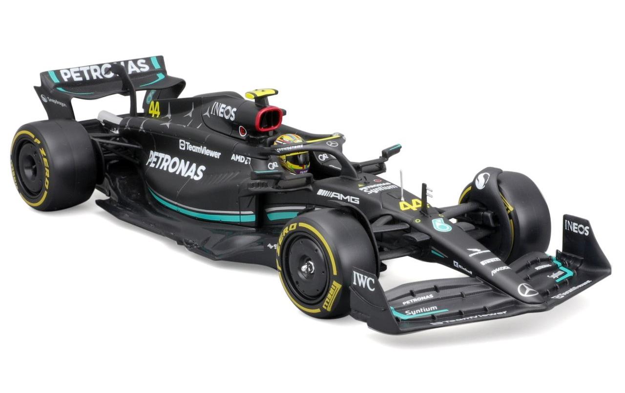 Mercedes-AMG F1 W14 E Perf. Hamilton 2023 1:24Sammlermodell im Massstab 1:24