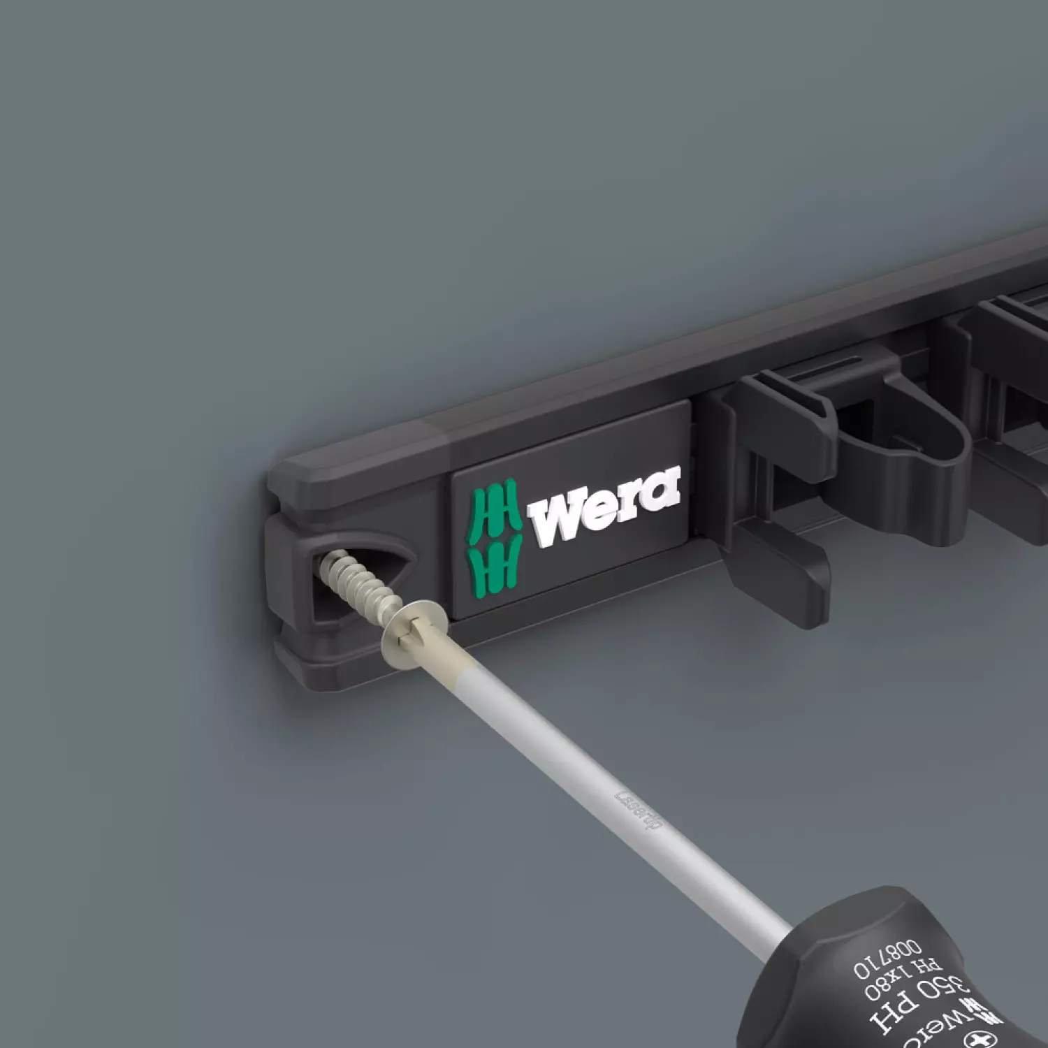 Wera 05051012001 9650 9-delig Magneetstrip Kraftform Schroevendraaierset