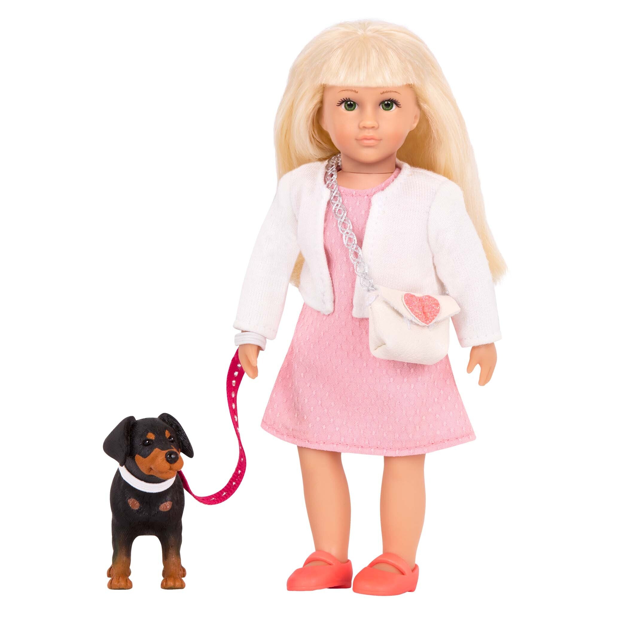 LORI Puppe Nadine & Hund Nix