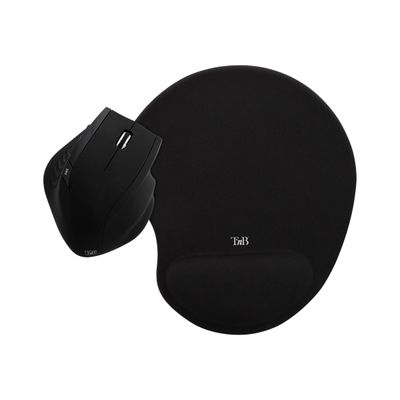 T'nB Ergo Line - Ensemble souris sans fil + tapis - noir