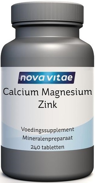Nova Vitae Calcium magnesium zink 240tab
