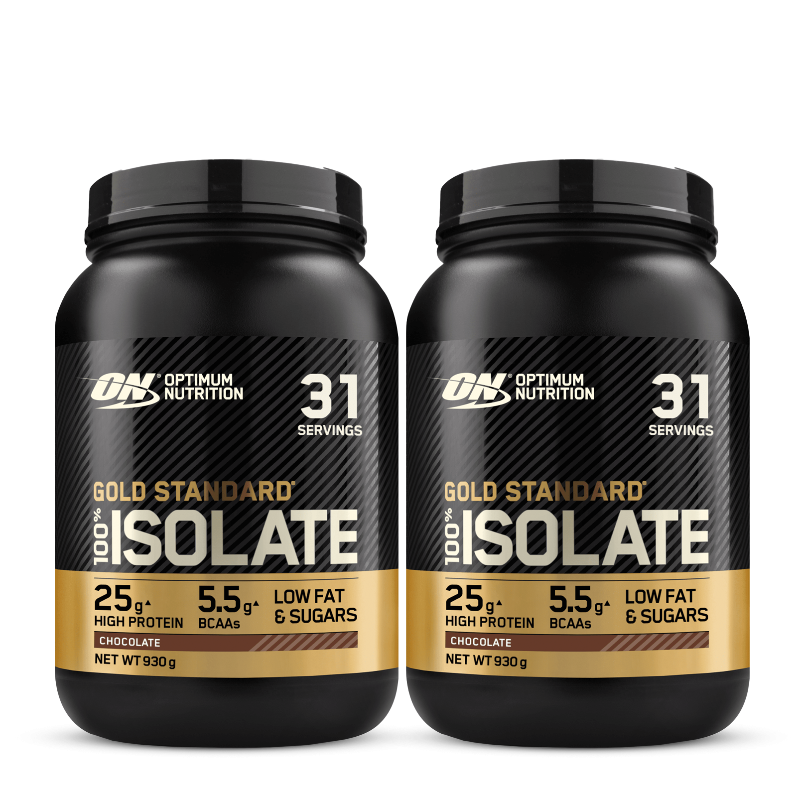 2x 100% Gold Standard Isolate (930g)