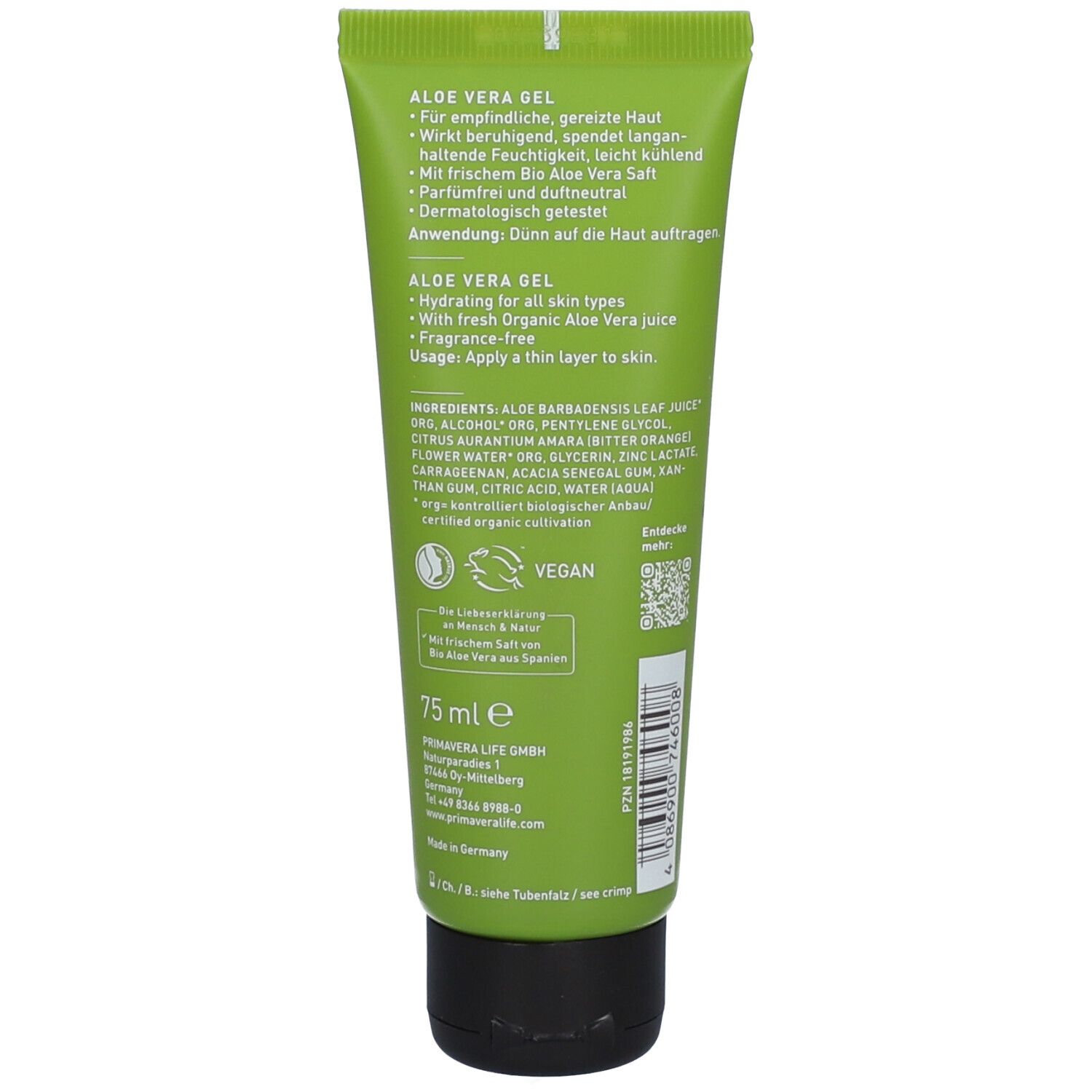 ALOE VERA GEL Biobeauty