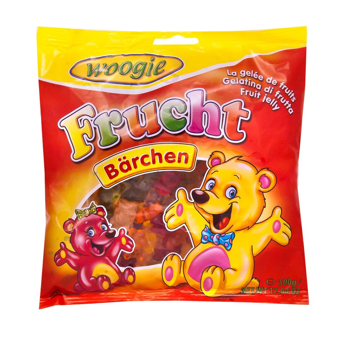 Gummibjørner frukt