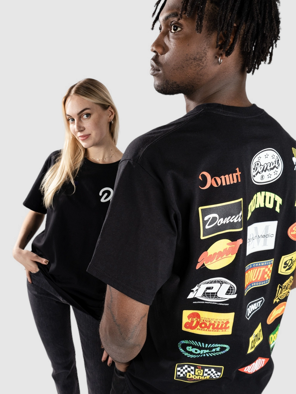 Donut 21 Logo T-Shirt black