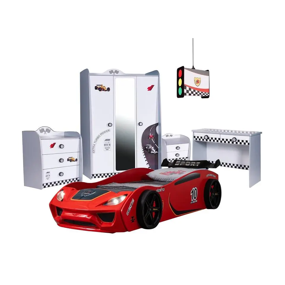 V Power kledingkast auto Wit