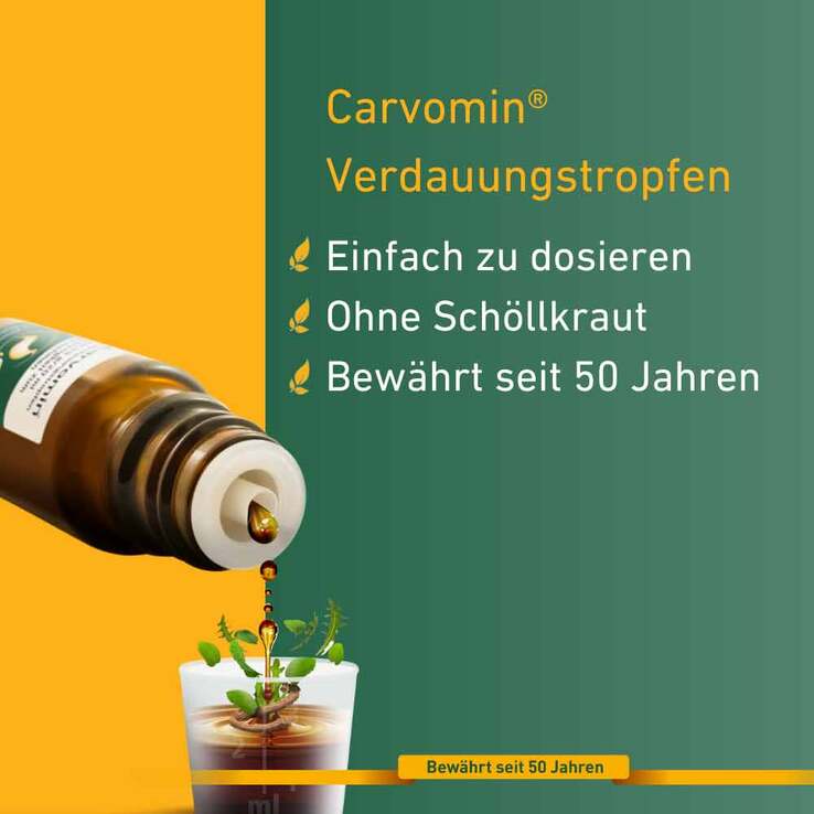 Carvomin® Verdauungstropfen, 2X50 ml