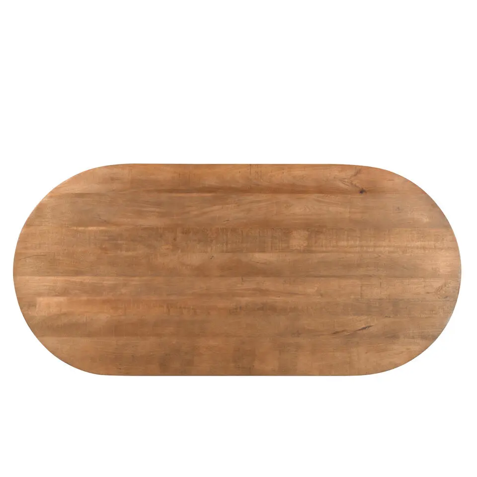 Livingfurn - Eetkamertafel Salvator 230cm - Mangohout