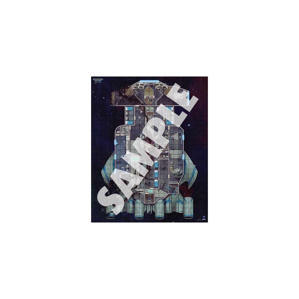 Starfinder Flip-Mat : Ghost Ship