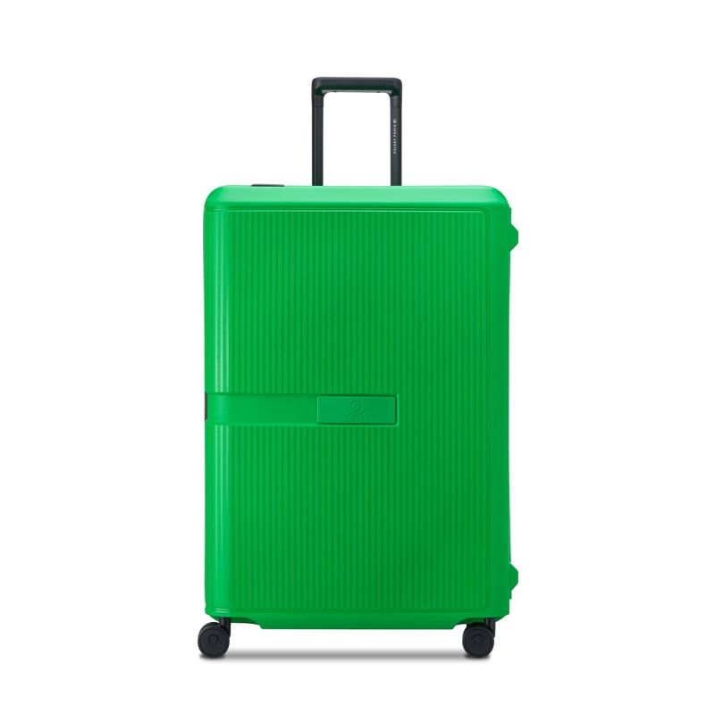 Valise rigide Color Block hard 77cm Vert