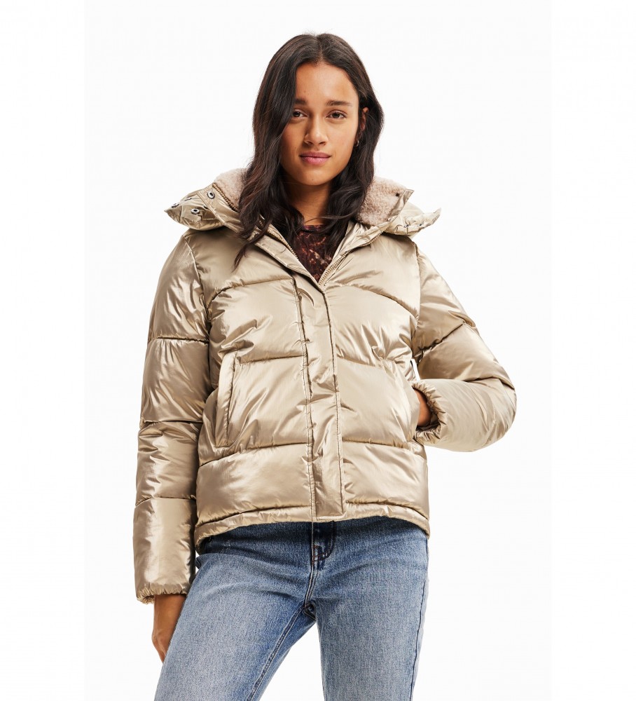 Casaco Desigual Stockholm Dourado