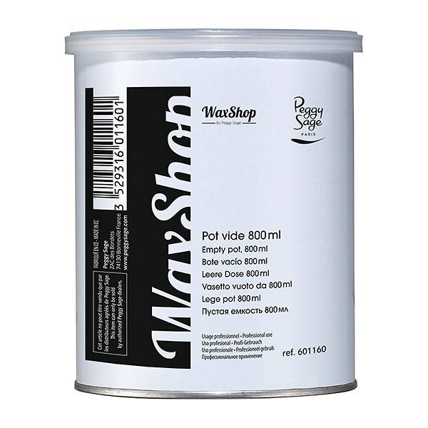 Pot de cire vide - 800ml