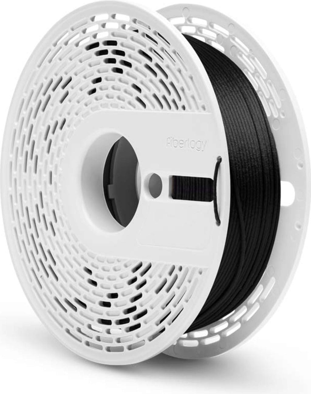 Fiberlogy  FiberFlex CF Black, 1,75 mm / 500 g    Flexibles Filament mit herausragender Festigkeit in Schwarz