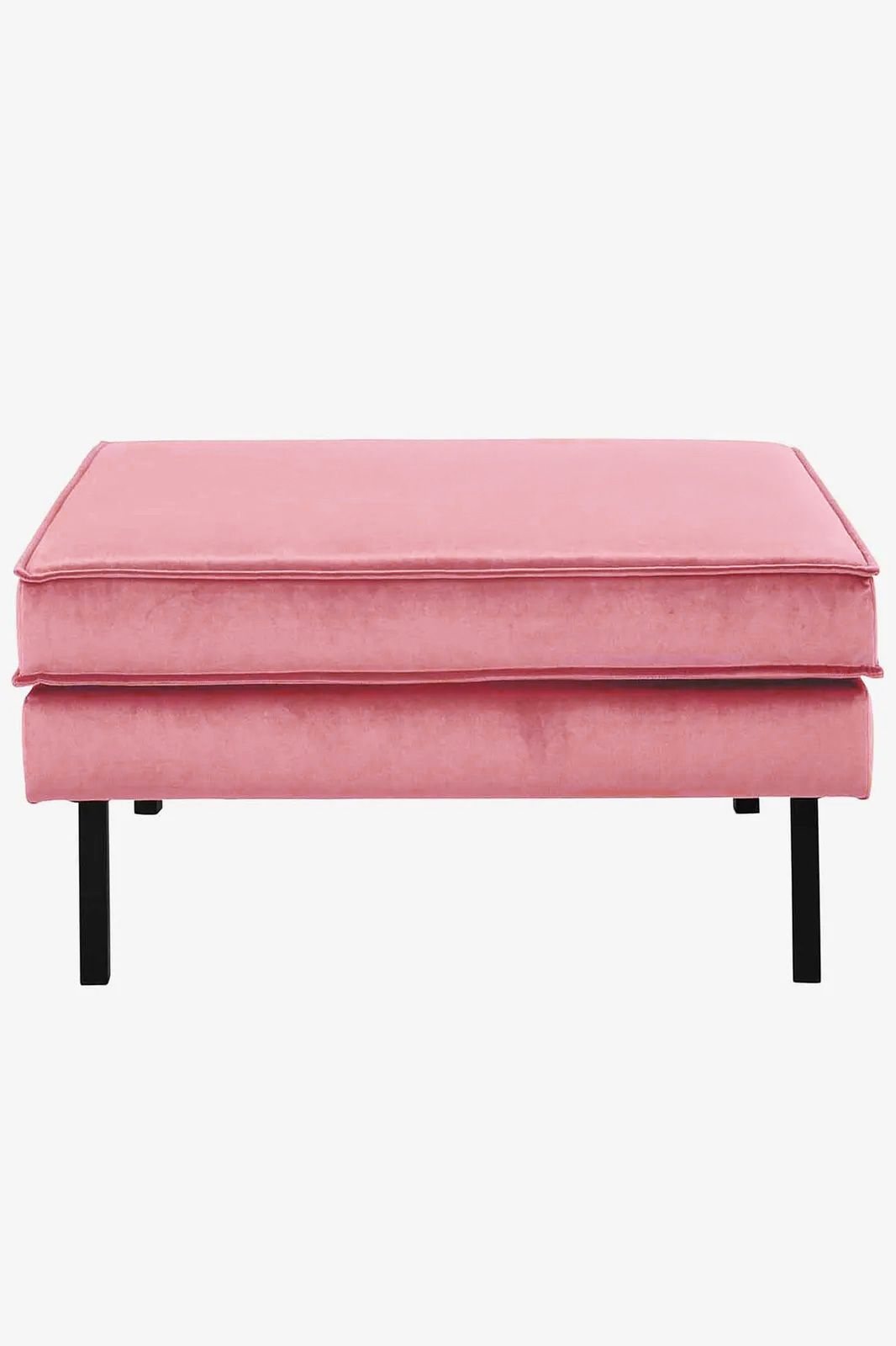 Amsterdam velvet hocker pink