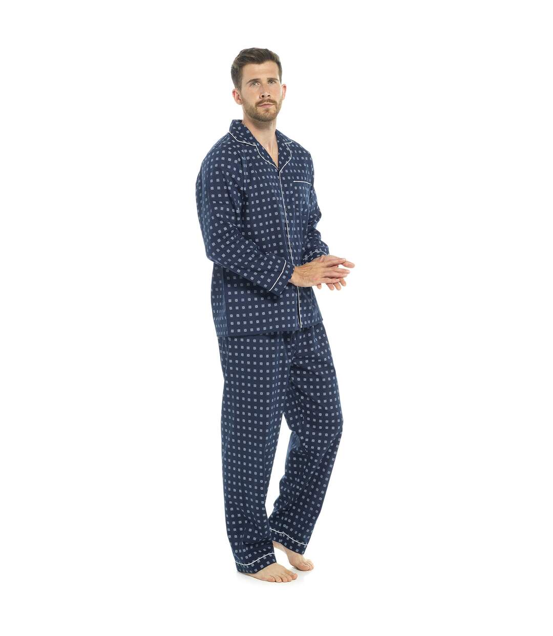Walter Grange - Ensemble de pyjama - Homme (Bleu) - UTUT1517