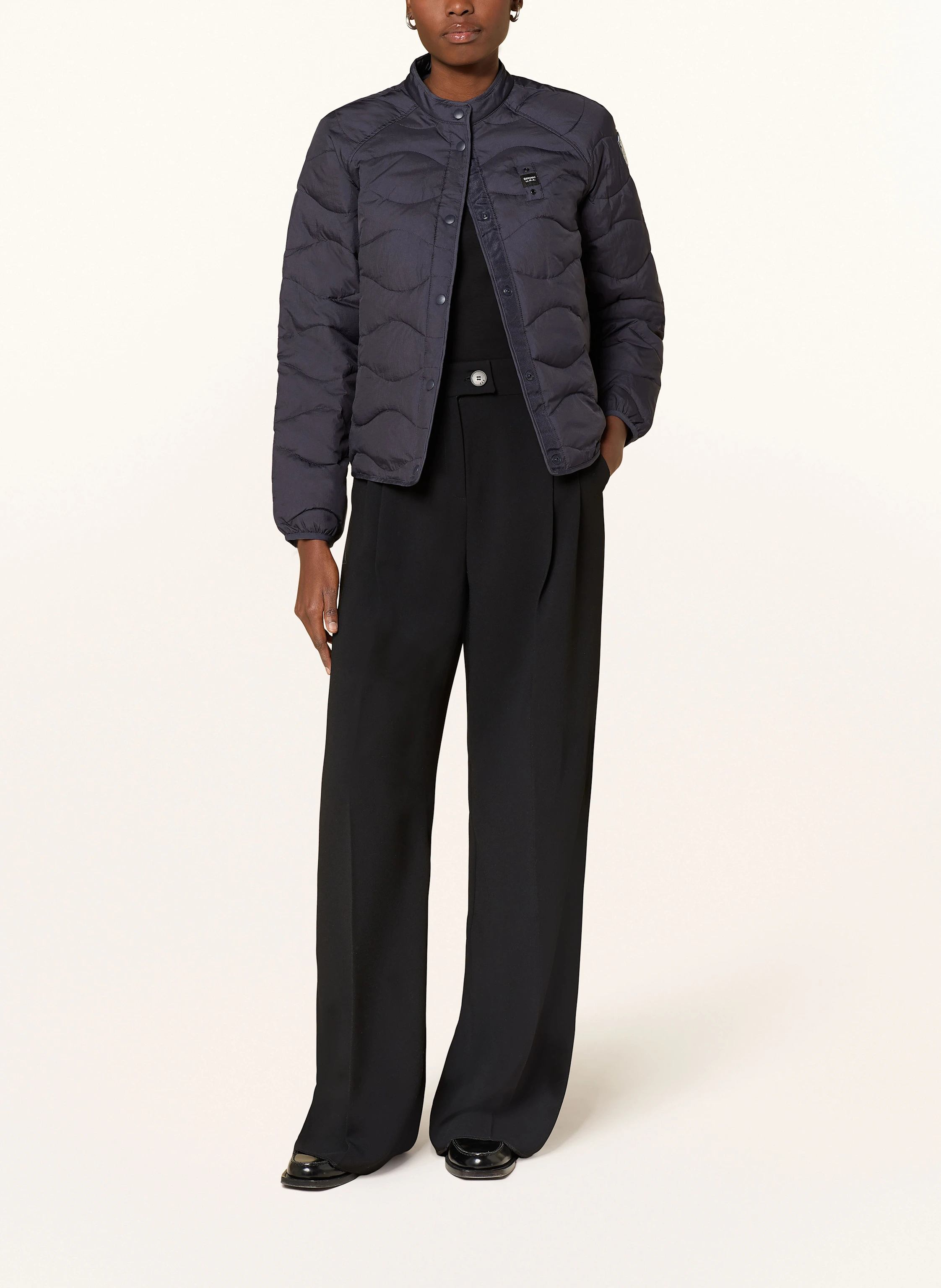 Blauer Jacke ELBA