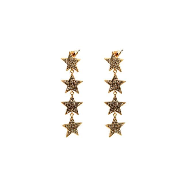 BiSjU Jewellery Oorbellen Stars Goud