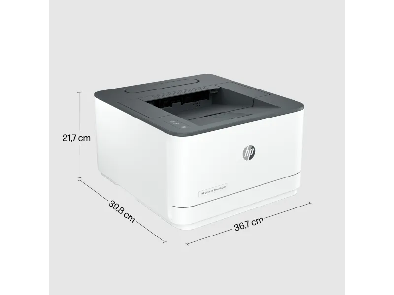 HP LaserJet Pro 3002dn - Printer - S/H - Duplex - laser - A4/Legal - 1200 x 1200 dpi - op til 33 spm - kapacitet: 250 ark - USB 2.0, LAN