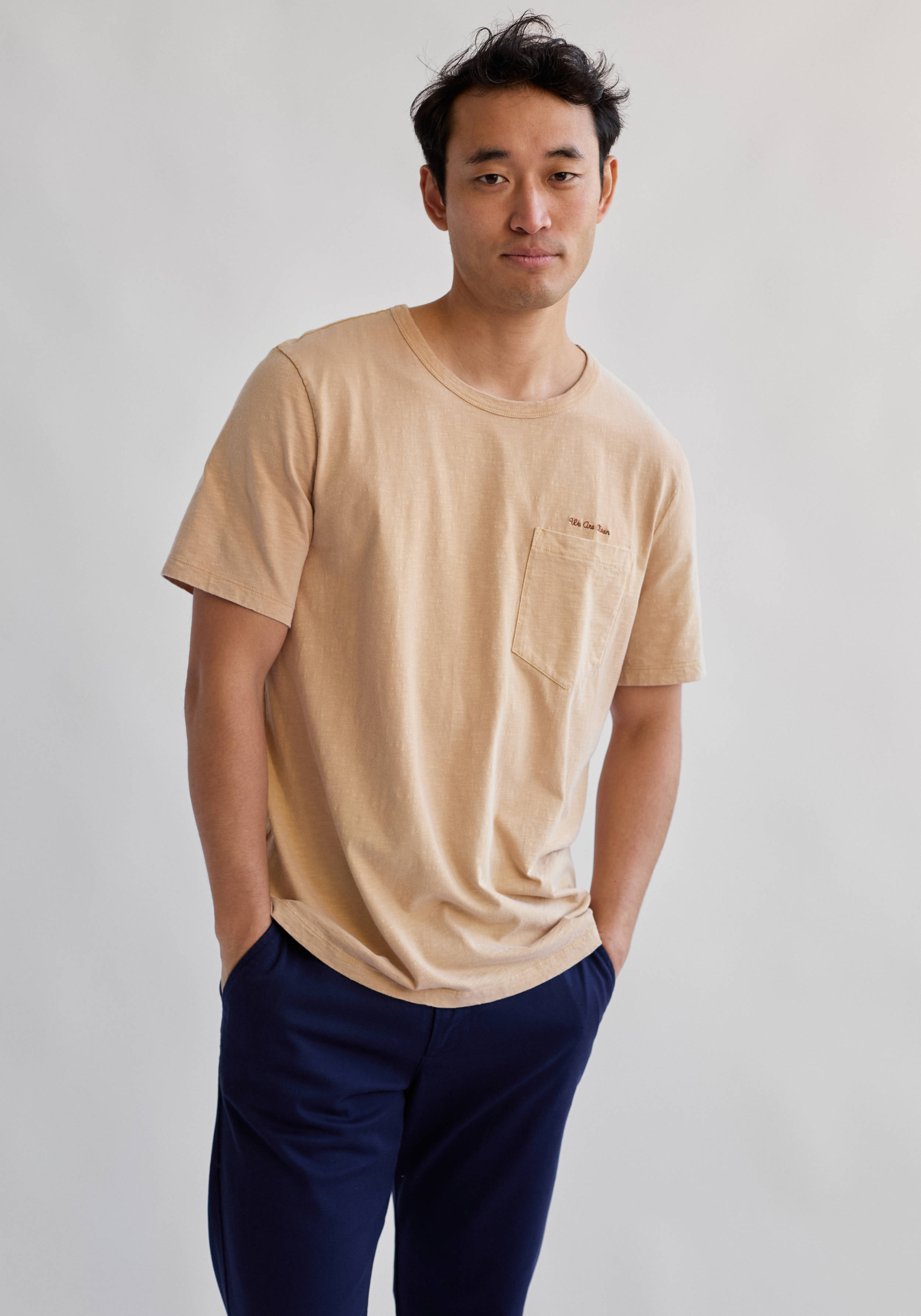 Twothirds T-Shirt Groix Curry