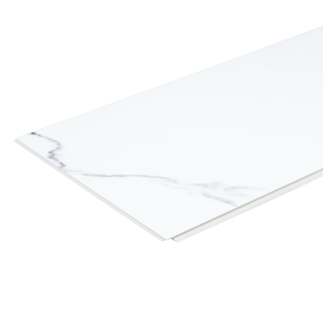 Wandtegel kunststof Allora 30,5x61 cm wit marmer mat, dikte 5mm  1,116 m²