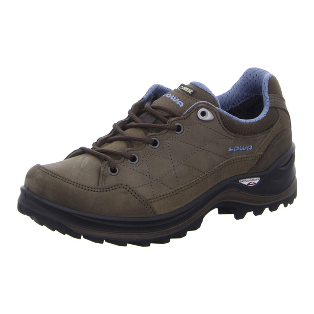 Lowa RENEGADE III GTX LO - Chaussures randonné Femme marron/denim