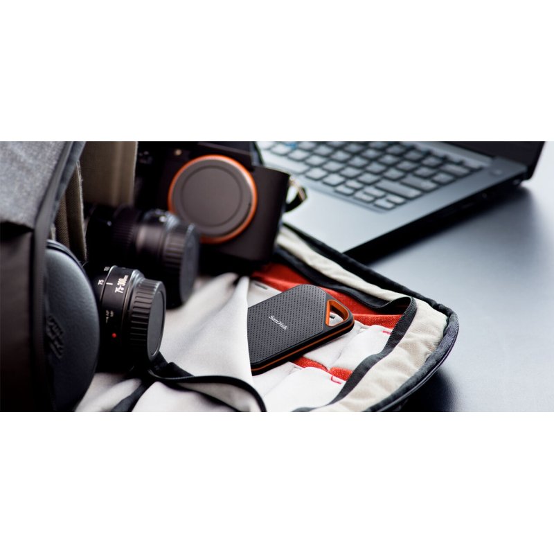 SanDisk Extreme PRO Portable 2 To USB Type-C 3.2 Gen 2 (3.1 Gen 2) Noir