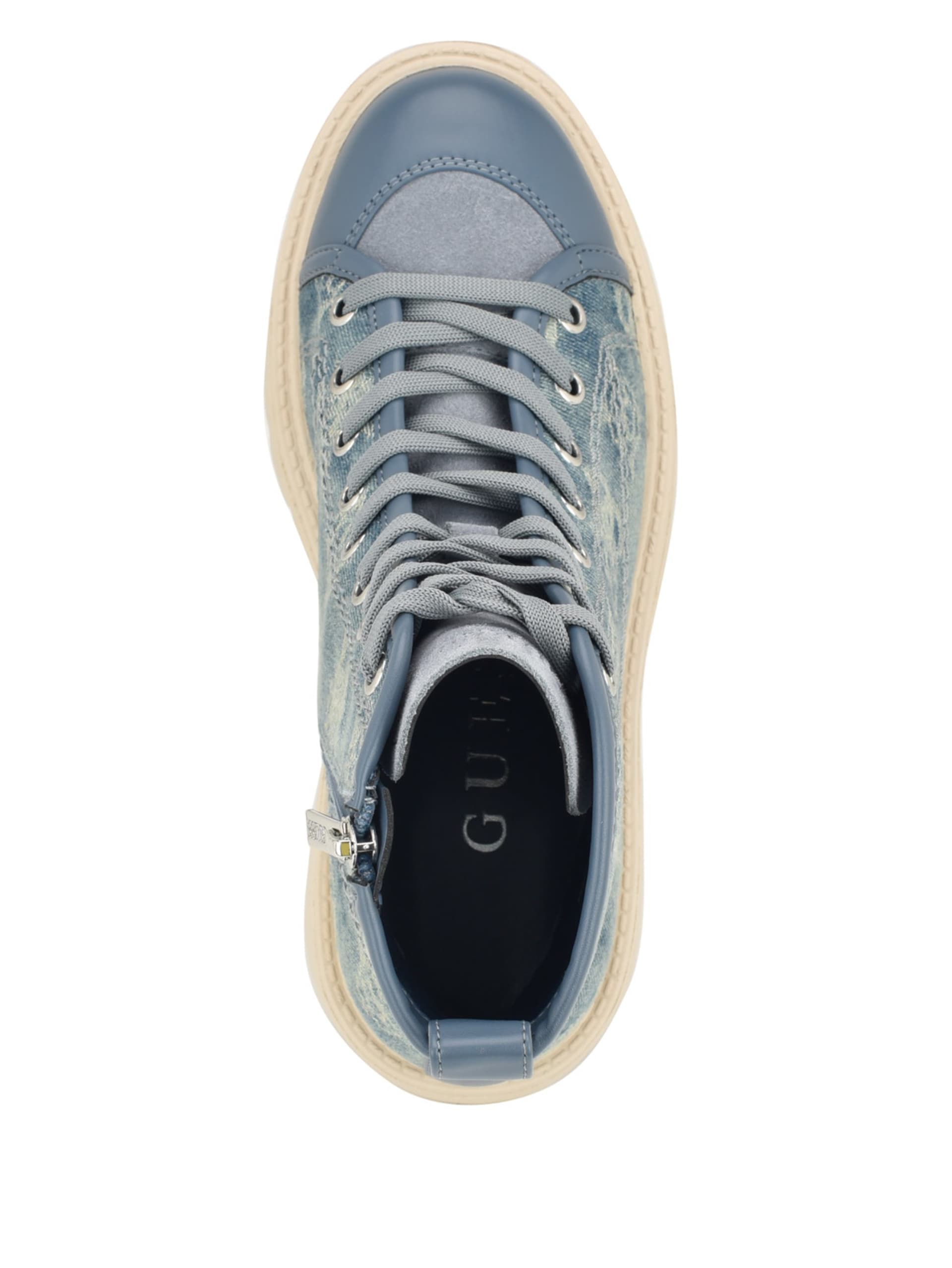 Botas utilitárias Shutter Denim Peony
