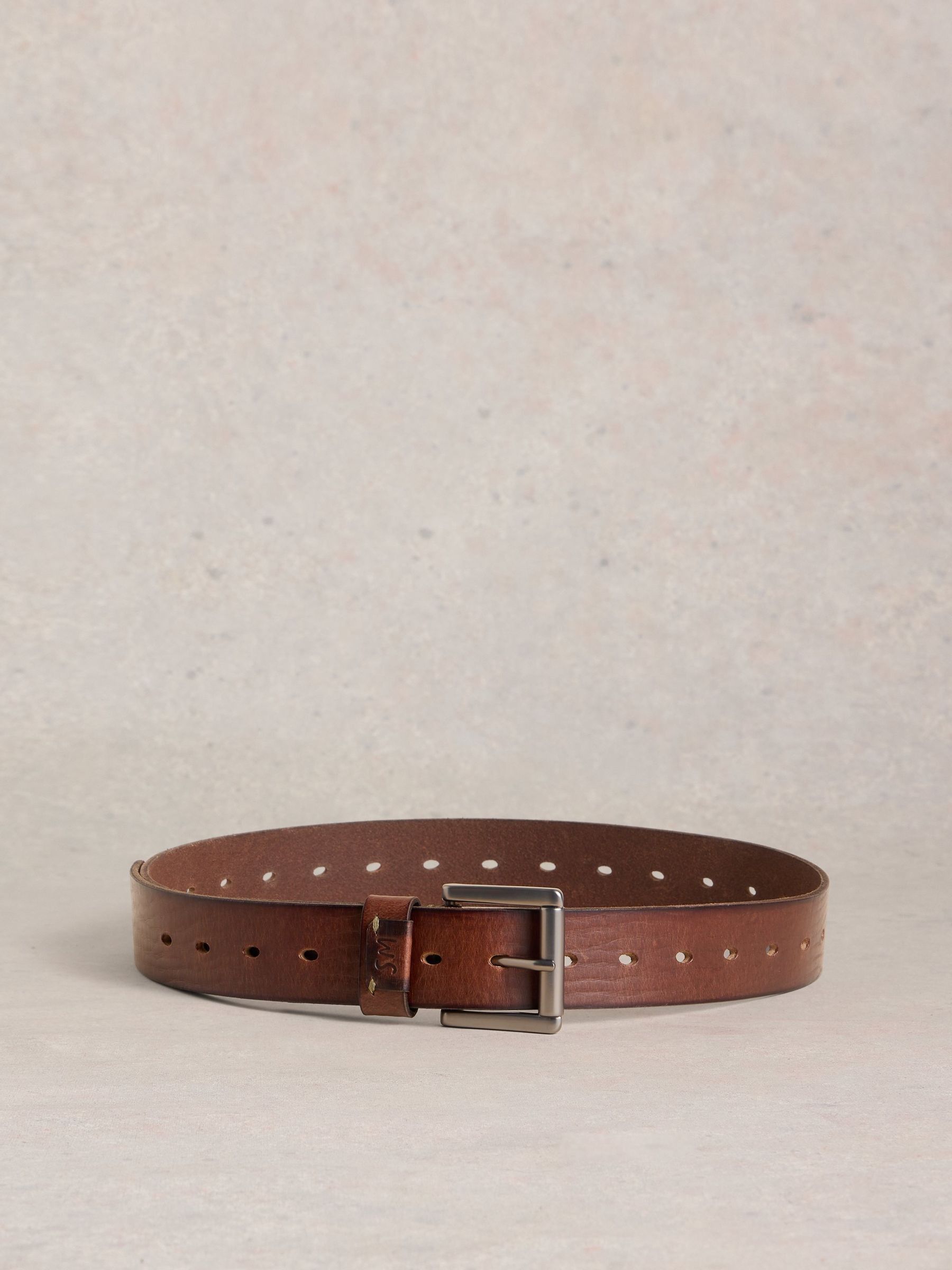 Bruin - White Stuff Multi Punch Leather Belt