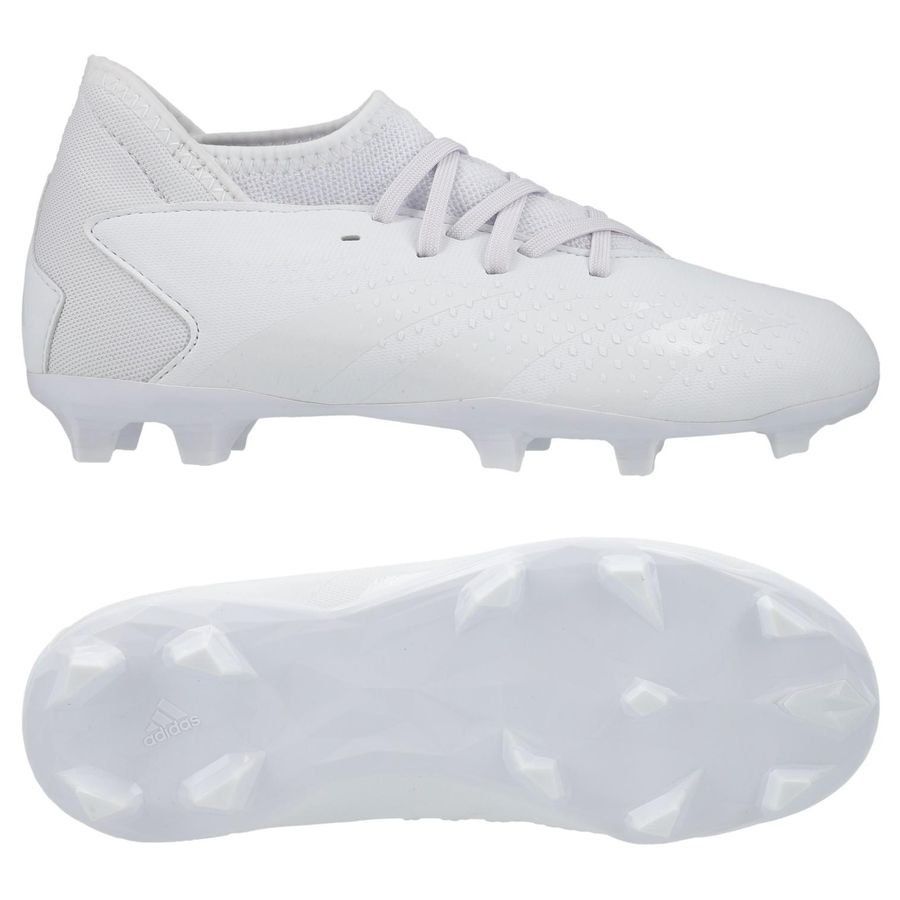 adidas Predator Accuracy .3 FG Pearlized - Blanc Enfant